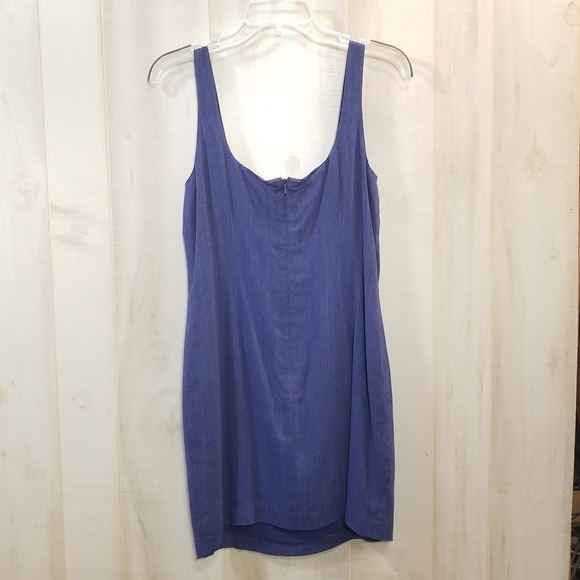 Anne Klein Cobalt Blue Sleeveless Mini Dress - Picture 4 of 5